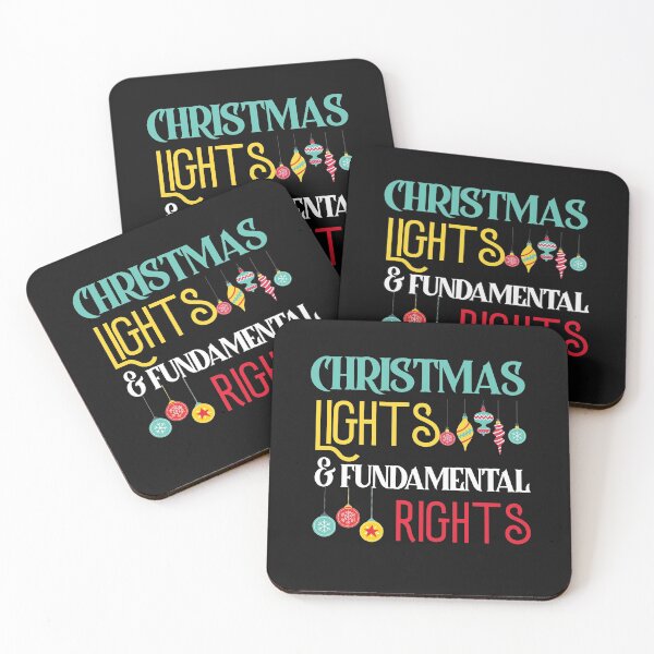 Item preview, Christmas Lights And Fundamental Rights designed and sold by ForStrong.