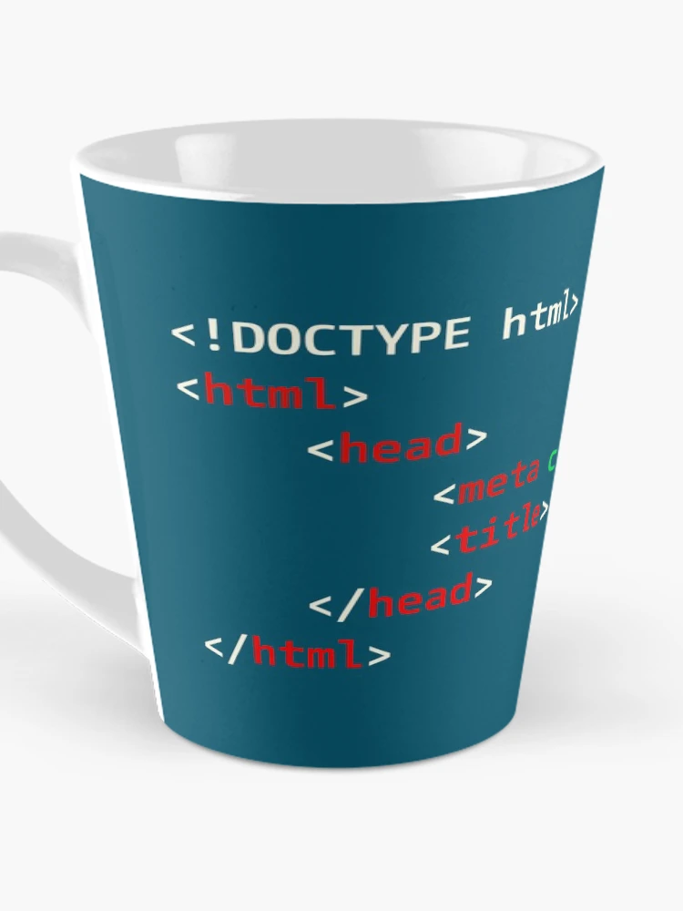 Thumbnail 3 of 4, Coffee Mug, Code HTML Design designed and sold by Thorolf.