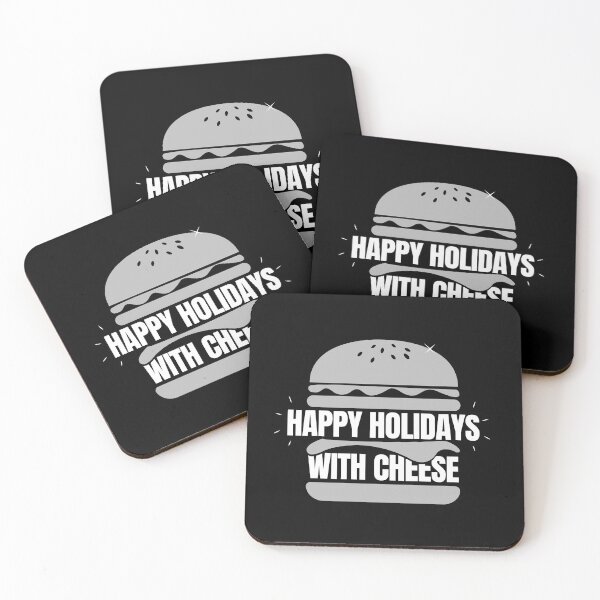 Item preview, Happy Holidays with Cheeseburger shirt designed and sold by happyrays.