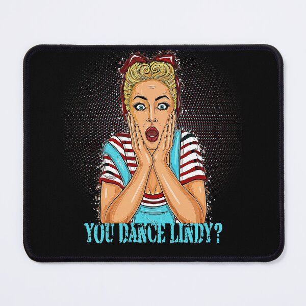 Item preview, You Dance Lindy? - Lindy Hop Swing Dance Pop Art T-Shirt designed and sold by Dubbra.