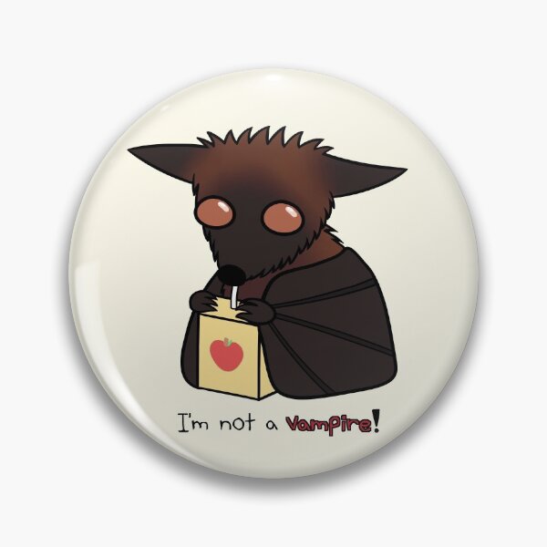 Item preview, I'm not a VAMPIRE Cute Bat Image designed and sold by Riley Levine.