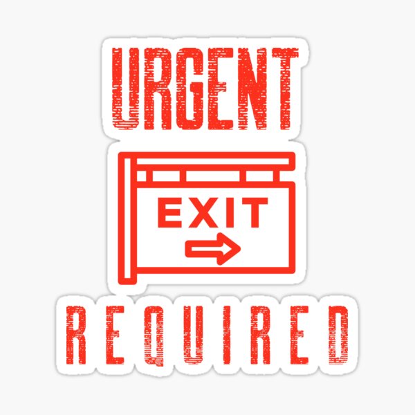 Sticker Urgent