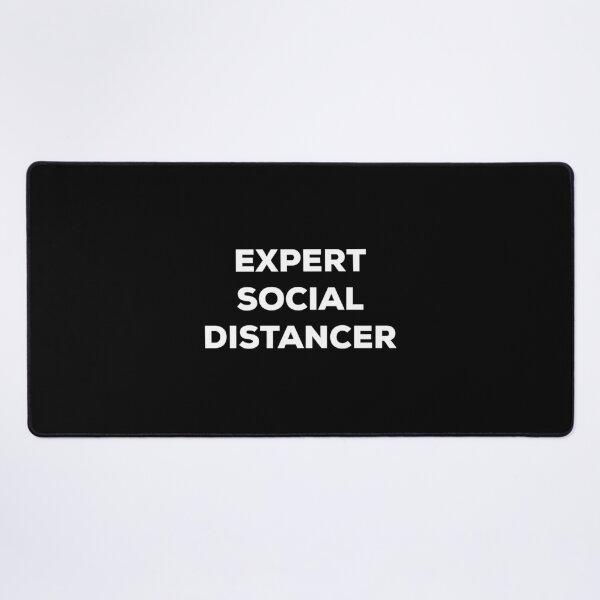 Item preview, Expert Social Distancer (white) designed and sold by AMangoTees.
