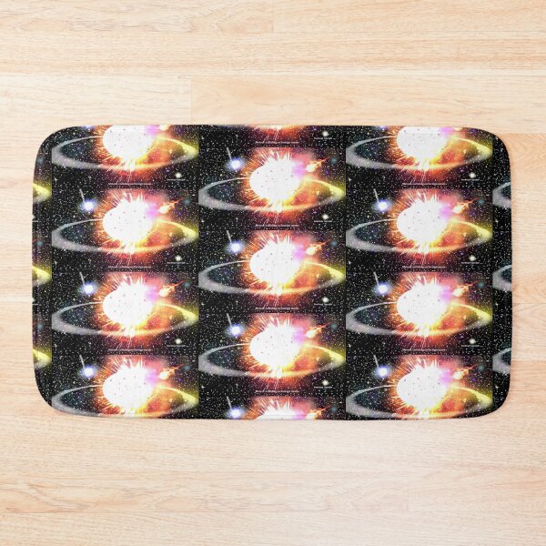 Item preview,  Cosmic Art                        //                        Meteor colliding on foreign moon! designed and sold by Imagin8er.