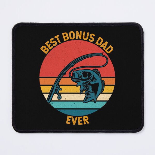 Item preview, Best Bonus Dad Ever Fishing designed and sold by TKsTees.