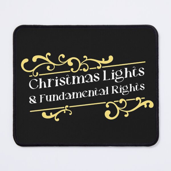 Item preview, Christmas Lights And Fundamental Rights designed and sold by ForStrong.
