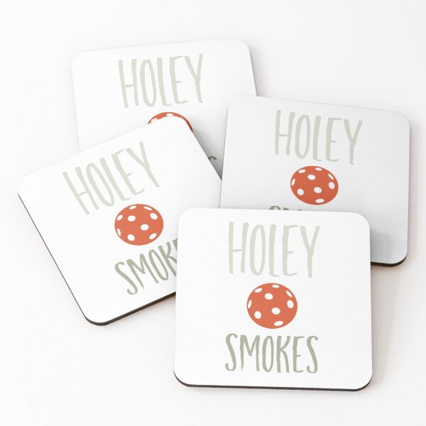 Item preview, Funny Pickleball Pun Holey Smokes  designed and sold by whyitsme.