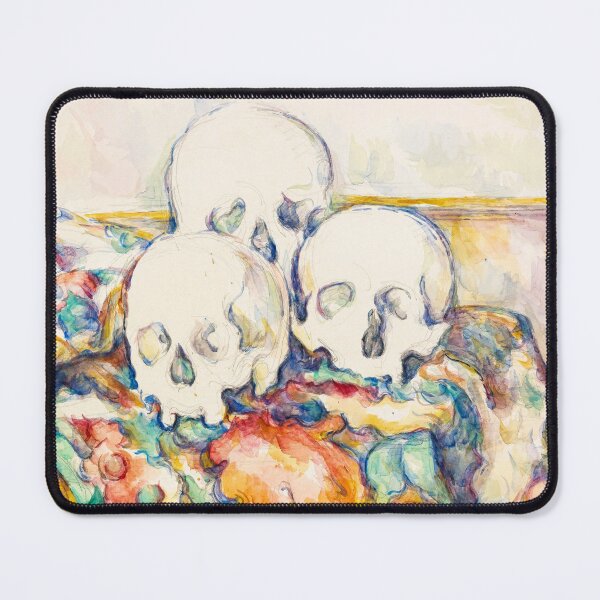 Item preview, The Three Skulls by Paul Cezanne designed and sold by MelsPlace.