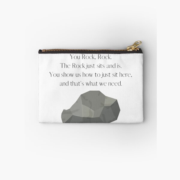 Item preview, i heart huckabees, Nobody Sits Like This Rock Sits Existentialist Poem designed and sold by Epixsphere.