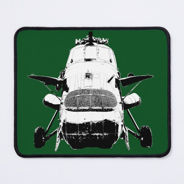 Item preview, Vintage Wessex helicopter monoblock black and white designed and sold by soitwouldseem.