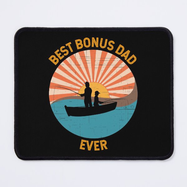 Item preview, Best Bonus Dad Ever Fishing designed and sold by TKsTees.