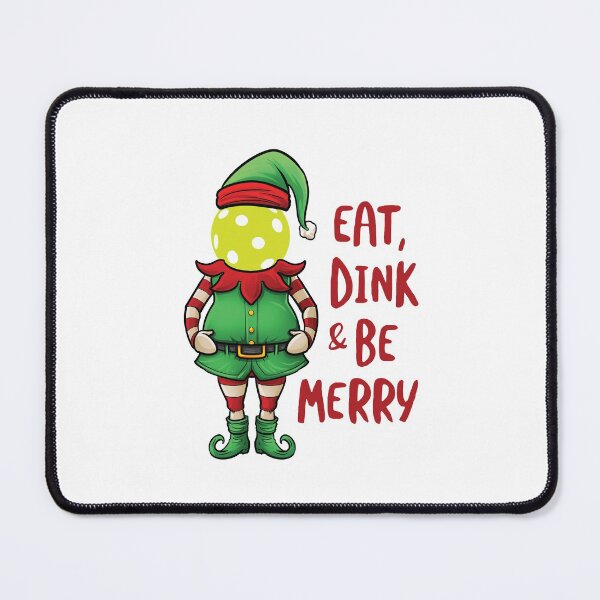 Item preview, Funny Christmas Elf Pickleball Pun designed and sold by whyitsme.