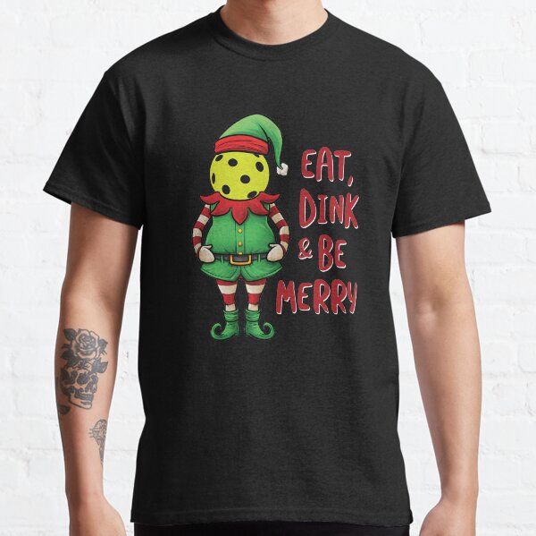 Item preview, Funny Christmas Elf Pickleball Pun designed and sold by whyitsme.