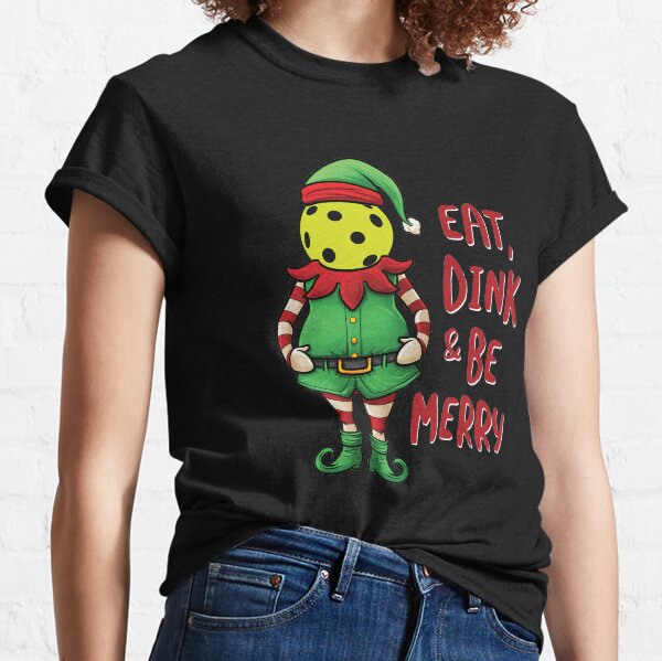 Item preview, Funny Christmas Elf Pickleball Pun designed and sold by whyitsme.