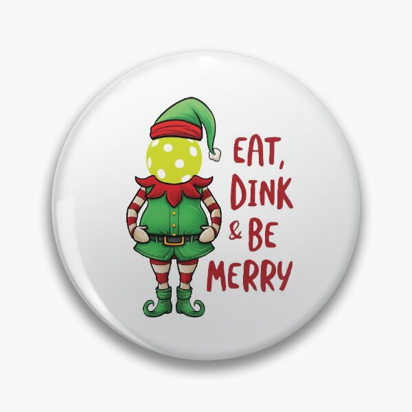 Item preview, Funny Christmas Elf Pickleball Pun designed and sold by whyitsme.