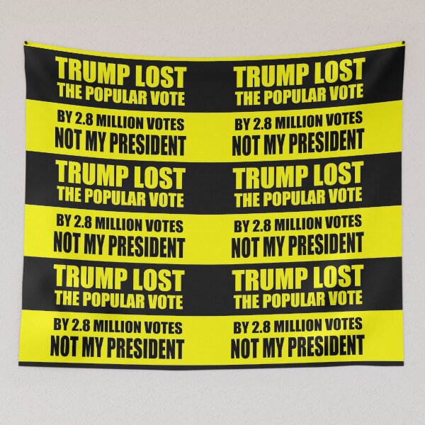 Item preview, TRUMP LOST THE POPULAR VOTE designed and sold by Thelittlelord.