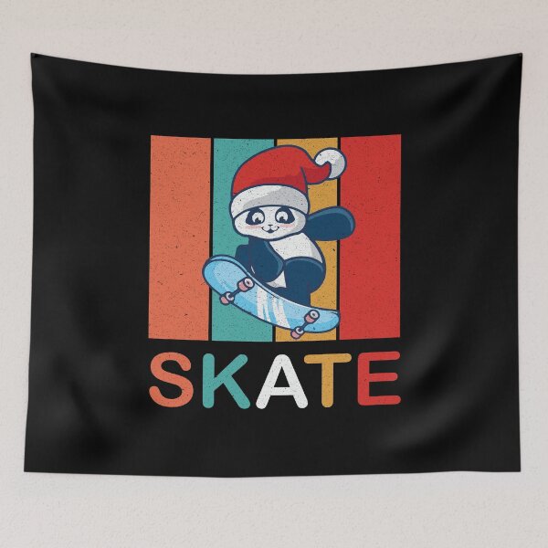 Item preview, Cute Skater Panda Skatebording on Skateboard designed and sold by Wadia Hamda.