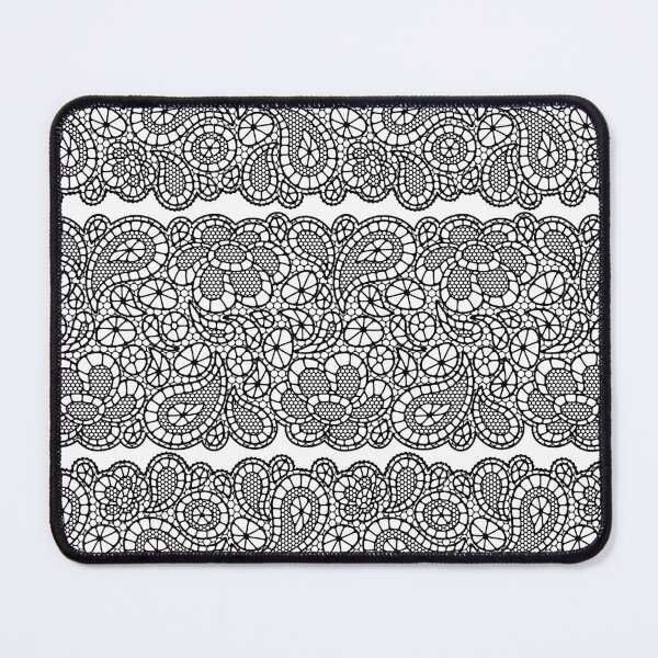 Item preview, Floral Guipure lace in black  designed and sold by mycloudzdesign.