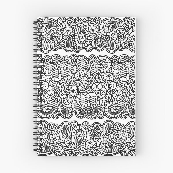 Item preview, Floral Guipure lace in black  designed and sold by mycloudzdesign.