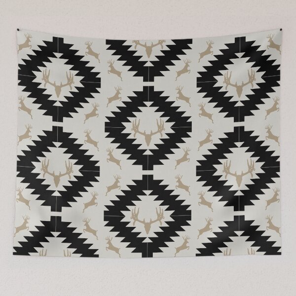 Item preview, Rustic Buck deer pattern  designed and sold by Saltypro.