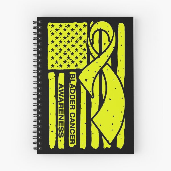 Item preview, Bladder Cancer Awareness Ribbon American Flag designed and sold by Tadmab.