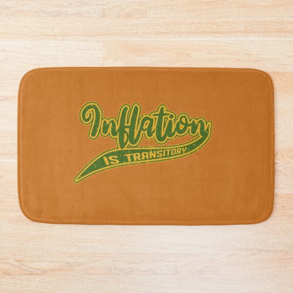 Item preview, Inflation Is Transitory - Economics Sports Text, Green and Yellow designed and sold by Chubuter.