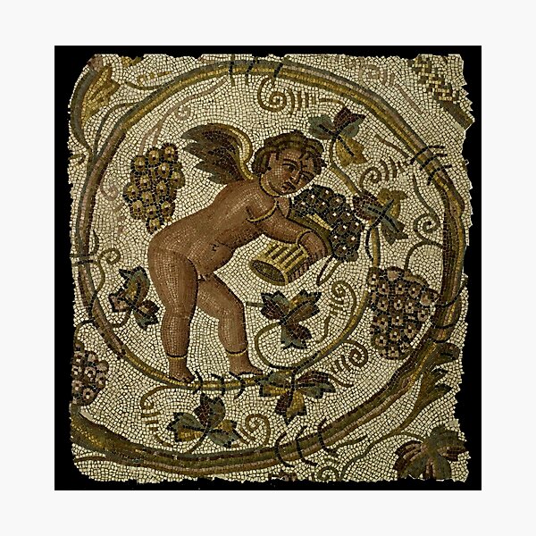 Item preview, Grape harvesting Cherub designed and sold by frederic Lecut.