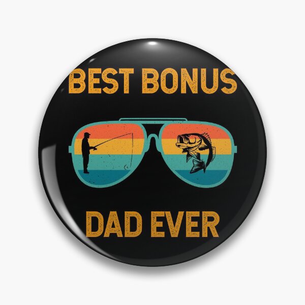 Item preview, Best Bonus Dad Ever Fishing designed and sold by TKsTees.