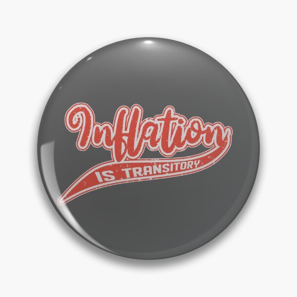 Item preview, Inflation Is Transitory - Economics Sports Text, Red designed and sold by Chubuter.