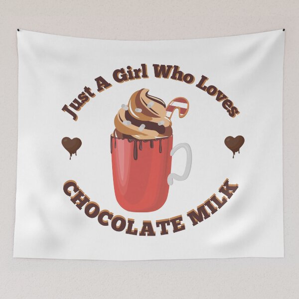 Item preview, Just A Girl Who Loves Chocolate Milk - Christmas Vibes designed and sold by Fatamimosh.
