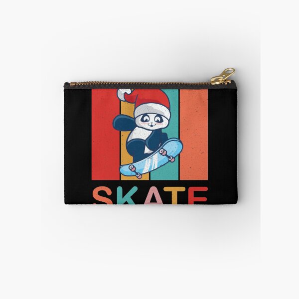 Item preview, Cute Skater Panda Skatebording on Skateboard Christmas Gift designed and sold by Wadia Hamda.