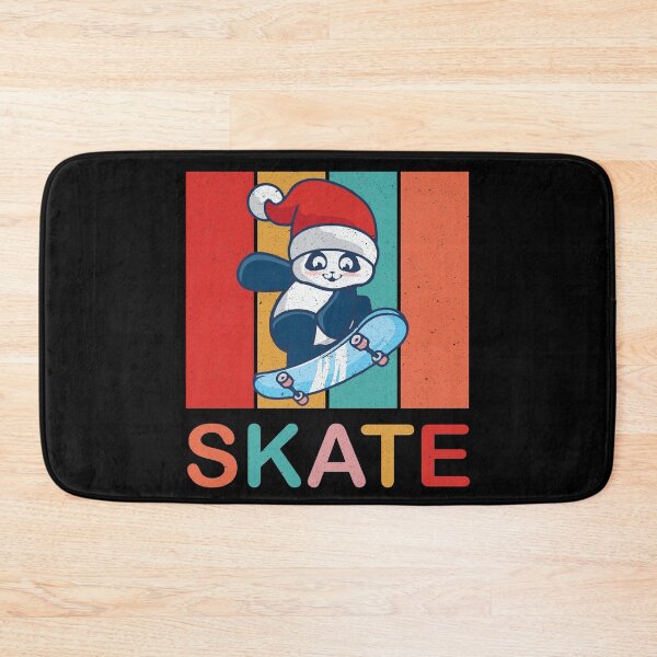 Item preview, Cute Skater Panda Skatebording on Skateboard Christmas Gift designed and sold by Wadia Hamda.