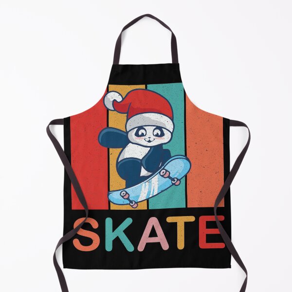 Item preview, Cute Skater Panda Skatebording on Skateboard Christmas Gift designed and sold by Wadia Hamda.