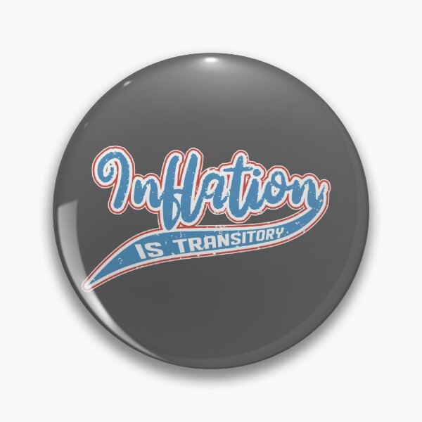 Item preview, Inflation Is Transitory - Economics Sports Text, Red, White, Blue designed and sold by Chubuter.