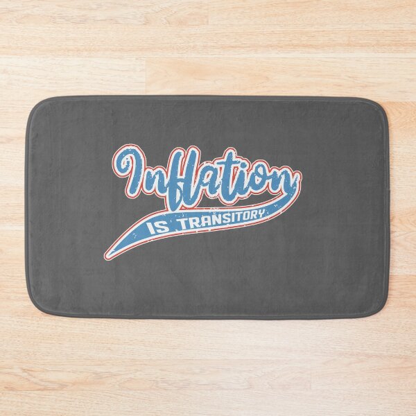 Item preview, Inflation Is Transitory - Economics Sports Text, Red, White, Blue designed and sold by Chubuter.