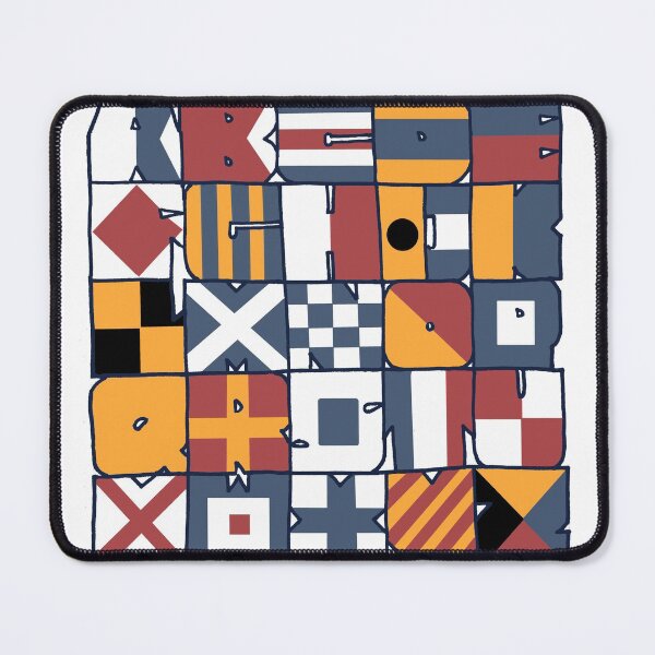 Item preview, Nautical signal flags designed and sold by NitArtCafe.