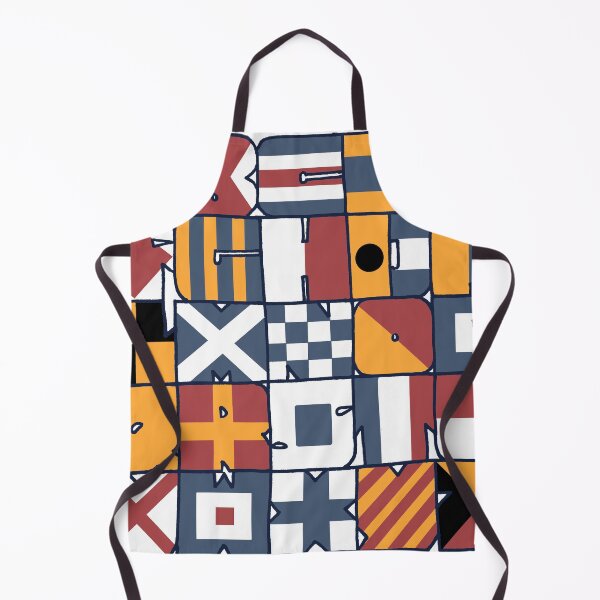 Item preview, Nautical signal flags designed and sold by NitArtCafe.