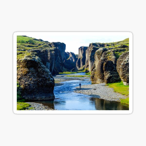 fjaðrárgljúfur Sticker
