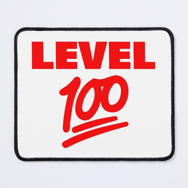 Item preview, Keep It Level 100 Emoji (red) designed and sold by AMangoTees.