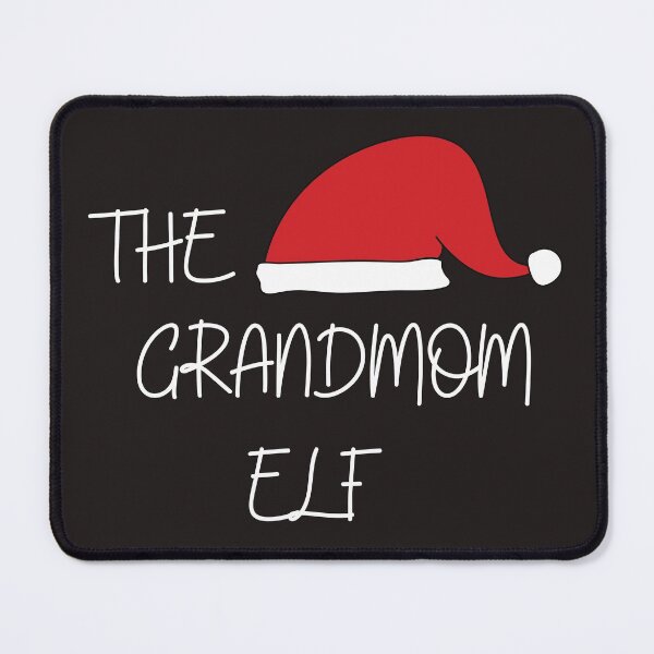 Item preview, The Grandmom Elf christmas t shirt designed and sold by Stoxnet.