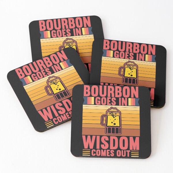 Item preview, Bourbon Goes In Wisdom Comes Out - Whiskey Fans - Drinkers designed and sold by Theparticular.