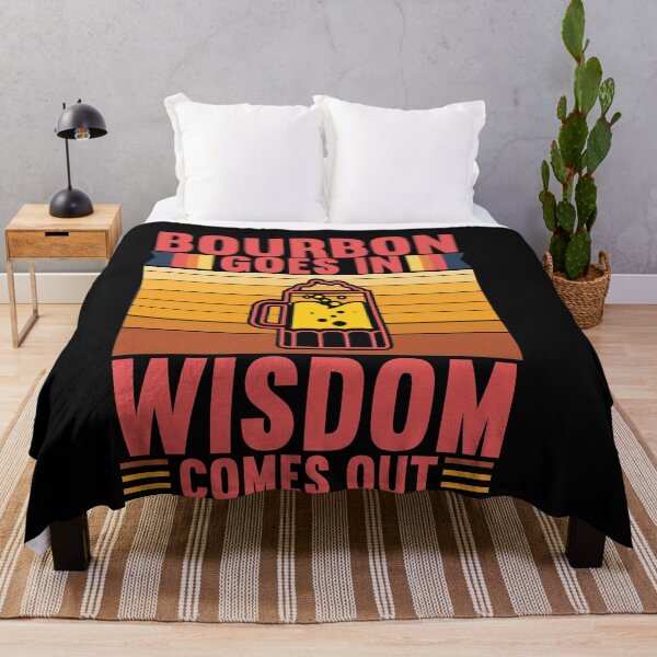 Item preview, Bourbon Goes In Wisdom Comes Out - Whiskey Fans - Drinkers designed and sold by Theparticular.