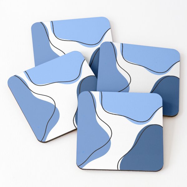 Item preview, Periwinkle blobs designed and sold by Thea B Creates.