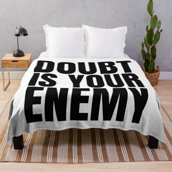 Item preview, Doubt is your enemy 3 designed and sold by KingsManKind.