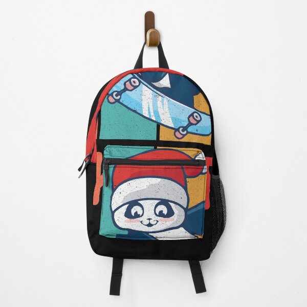 Item preview, Cute Skater Panda Skatebording on Skateboard Christmas Gift designed and sold by Wadia Hamda.