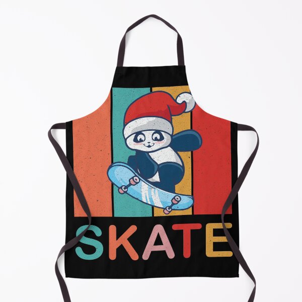 Item preview, Cute Skater Panda Skatebording on Skateboard Christmas Gift designed and sold by Wadia Hamda.