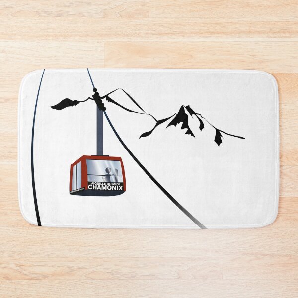 Item preview, Chamonix Aiguille du Midi Cable car mountain leewarddesign designed and sold by leewarddesign.