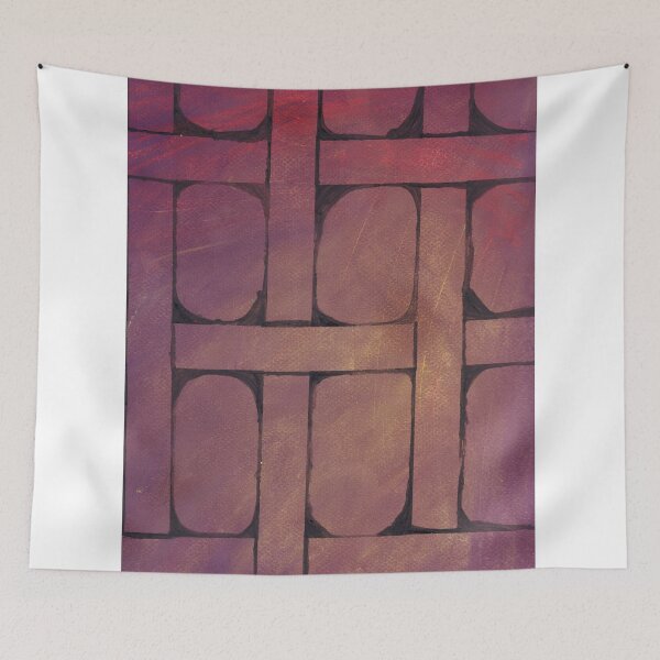Item preview, Purple, yellow grids designed and sold by MaryLOwen85.