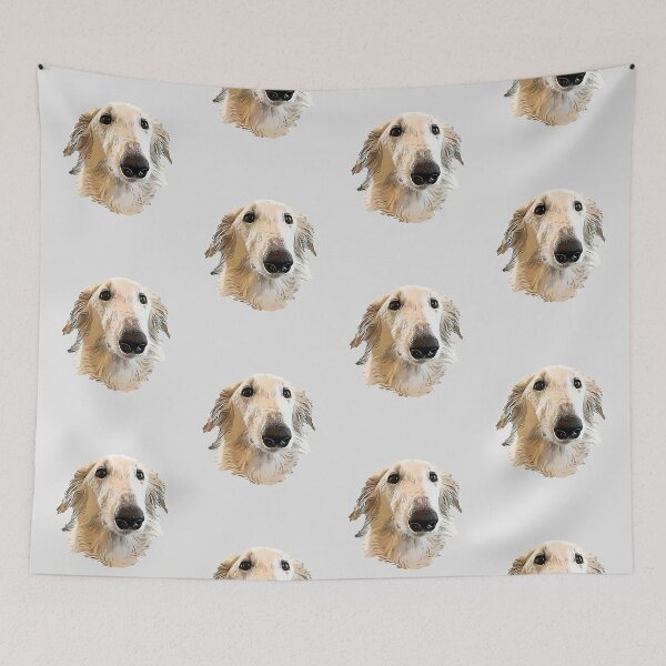 Item preview, Borzoi Beautiful Dog Head Art designed and sold by Elarex.