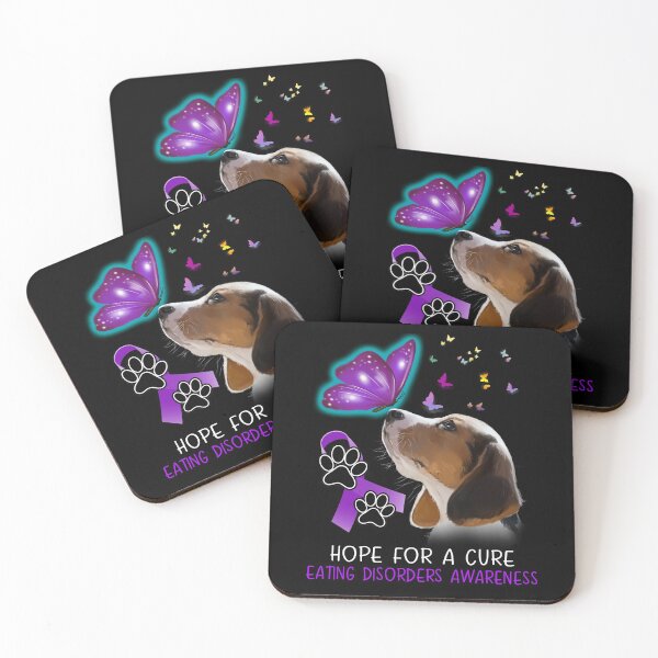 Item preview, Beagle Hope For A Cure Eating disorders Awareness designed and sold by Grooffos.